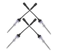 Cabilock 4pcs Inline Spark Plug Tester for Ignition Coil Diagnostic Automotive Engine Ignition Detector Pen for Cars Lawnmowers and Small Engines with Fast Fault Identification