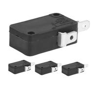 Cabilock 4pcs Micro Switch for Microwave Oven Door Replacement Appliance Switch Normally Open Microwave Repairing Part