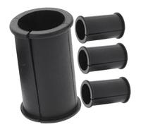 Cabilock 4pcs Microphone Rubber Spacer Sleeves Portable Shock Mount Washers for Mic Protection Lightweight Rubber Gaskets for Recording Stage Office Use Easy to Install