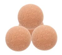 Cabilock 4pcs Natural Cork Ball Bottle Stoppers Leakproof Wooden Round Wine Stoppers for Glass Jars DIY Crafts Home Decor