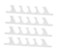 Cabilock 4pcs Outdoor Chaise Lounge Bracket Adjustable Position Furniture Chair Buckle Plastic Connector for Patio Garden Folding Recliner Back Support