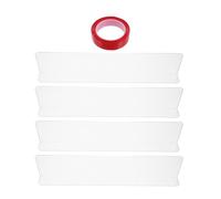 Cabilock 4pcs Pet-friendly Window Sill Protectors for Dogs and Cats, Abs Plastic Pads with Wipeable Surface, Versatile Use for Environment Needing Window Ledge Protection