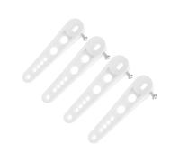 Cabilock 4pcs Plastic Toilet Seat Wrench Set for Old-Style Water Tanks, Universal Compatibility with Secure Fit, Professional Installation Accessory for Bathroom and Home Use