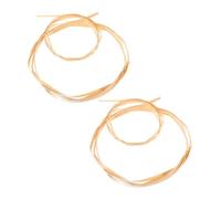 Cabilock 4pcs Polished Bamboo Webbing Strips for Basket Weaving Crafting Smooth Flat Cane Sticks for DIY Decorations and Wedding Floral Projects Safe Splinter Material