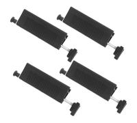 Cabilock 4pcs Retractable Barrier Head Replacement for Crowd Control System Heavy Duty Plastic Housing Moving Belt End for Railing Safety Barrier Suitable for Commercial and Public Spaces