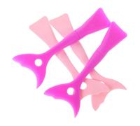 Cabilock 4pcs Reusable Silicone Eyeliner Stencils Eye Shadow Wing Tool Makeup Guide for Beginners and Artists Eyeshadow Shield Prevents Fallout Nonirritating Multifunctional Beauty Tool