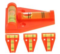 Cabilock 4pcs Shaped Bubbles Level High Precision Mini Level Tool for Travel Trailers Durable and Compact Design for Easy Portability Accurate Measurements with Reliable Sensors for DIY and