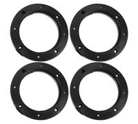 Cabilock 4pcs Speaker Spacer Rings Car Audio Adapter for Easy Installation Enhanced Sound Quality Durable Abs Material for Car Speaker Systems