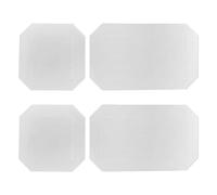 Cabilock 4pcs Square Sewing Ruler Quilting Patchwork Rulers Acrylic Templates for Sewing Precision Quilting Stencil Quilter Styling Tool