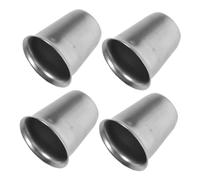 Cabilock 4pcs Stainless Steel Stemless Goblet Glass Unbreakable Communion Wine Cups for Religious Ceremonies Church Holy Water Multifunctional Beverage Holders