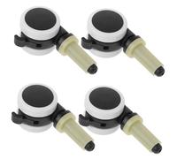 Cabilock 4pcs Universal High Chair Wheels Replacement Plastic Caster Wheels with Easy Movement for Baby Dining Chairs for Parents Seeking Smooth and Sturdy Random Color
