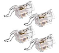 Cabilock 4pcs Venetian Blind Cord Locks Window Blind Part Hardware Fittings for Venetian for Windows Replacement Cord