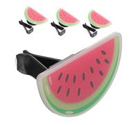 Cabilock 4Pcs Watermelon Air Vent Clips Car Air Freshener Decoration for Auto Interior Compact Design Easy Installation Fragrance Perfume Ornament for Vehicle