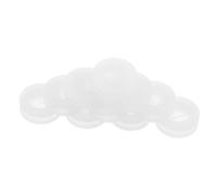 Cabilock 4sets Silicone Straw Hole Grommets Jar Straw Hole Plugs Lid Plugs Lid Accessories Pickle Jar 10pcs*4