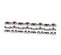 Cabilock 4sets Year Celebration Glasses Fun Party Props for Birthdays Festivals Dances Lightweight Design for Adding Joy and Laughter to Your Events 12pcs*4