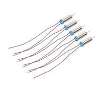 Cabilock 5 Pcs Coreless Micro Dc Motors High Speed Brushed Vibrating Motors for Airplane Models Lightweight Low Power Consumption with Stable Performance and Long Working Life Random Color
