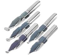 Cabilock 5 Pieces Stainless Steel Calligraphy Pen Nibs Set Dip Pen Replacement Tips for Students and Artists for Drawing Writing and Manga Art