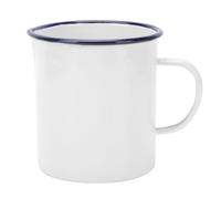 Cabilock 500Ml Enamel Beaker with Graduated Scale Liquid Measuring Cup for Kitchen and Outdoor Use Vintage Style Enamel Mug for Accurate Measurement