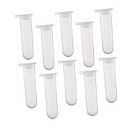 Cabilock 50ml Centrifuge Tubes with, 5ml Plastic Laboratory Test Tubes, Graduated Round-bottom Sample Vials, 50pcs Set for Science Experiments and Lab Use