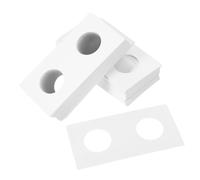 Cabilock 50pcs Cardboard Coin Holders Coin Container for Collectors Easy Labeling Minimalist Display Box