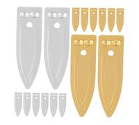 Cabilock 50pcs Copper Zinc Strips for Fruit Battery Science Experiment Kit Reliable Electricity Generation Energy-saving Materials for Primary Science Teaching and Interactive Stem