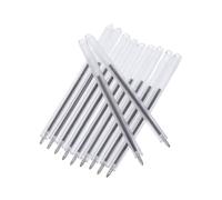 Cabilock 50pcs Flexible Black Ballpoint Pens with Pvc Material for Writing in Patient Rooms and Rehabilitation Facilities, Featuring Non-lethal Suicide Prevention Design, for School Season