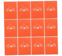 Cabilock 50pcs Halloween Pumpkin Place Cards for Guest Seating Compact Name Tags with Festive Autumn Design Space Saving Thanksgiving Table Decorations for Fall Parties
