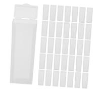 Cabilock 50pcs Microscope Slide Staining Jars Slot Wide Plastic Holders for Laboratory Sample Processing High Transparency Slide Holders for Efficient Staining Observation and Organized Lab