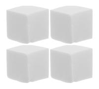Cabilock 50pcs Mini Square Manicure Sponge Blocks for Nail Art and Blush Blending Soft and Comfortable Multi-sided Cosmetic Sponges for Applying Nail Polish and Makeup