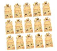 Cabilock 50pcs Novel Candy Boxes Paper Treat Containers for Showers Weddings Birthdays and Parties Secure Closure for Freshness DIY Design Versatile for Various Celebrations