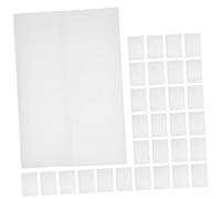 Cabilock 50pcs Pre Folded Transparent Envelopes for Wedding Invitations Clear Sleeves for Elegant Presentation Versatile Paper for Card Making Wrapping Reliable Protection Against Dirt