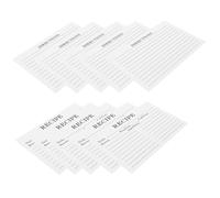 Cabilock 50pcs Recipe Cards Compact and Convenient Recipe Papers for Daily Use Kitchen Supply for Recording Cooking Methods and Notes Smooth Writing Dietary Cards