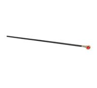 Cabilock 53 Inch Halloween Staff Scepter with Red Sphere Topper, Lightweight Plastic Costume Cane Prop Featuring Safe Rounded Edges and Smooth Burrfree Surface for Photo Booth and Haunted