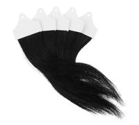 Cabilock 5pcs Black Human Hair Hair Dye Sample Kit 3 Natural Levels Lightweight DIY Users