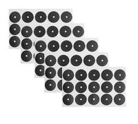 Cabilock 5pcs Black Round Snooker Marker Dots Pool Table Spot Stickers Billiard Ball Position Markers for Precise Practice and Table Cloth Fixing in Cue Sports