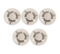 Cabilock 5pcs Effects Pedal Nail Head Caps Pedal Cap Footswitch Toppers for Guitar round Volume Knob Guitar Effect Footswitch Protector