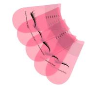 Cabilock 5pcs Eyelash Measuring Ruler for Extensions Curling Ruler Plastic Lash Accurate Lash Measure Tool for Eyelash Extension Accessories