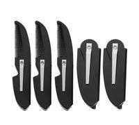 Cabilock 5pcs Foldable Beard Combs for Men, Small Plastic Pocket Comb with Fine Teeth, Resistant to Breaking, for Beard and Mustache Grooming
