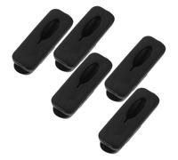 Cabilock 5pcs Mountain Bike Brake Cable Clips Black Cable Housing Guide Clamps for Bicycle Brake Line Management Sturdy Wire Fasteners for Outdoor Cycling Maintenance