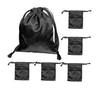 Cabilock 5Pcs Multi-function Drawstring Bags for Jewelry and Makeup Storage Reusable Cosmetic Pouches with Dustproof Protection for Parties Weddings and Travel Organizing