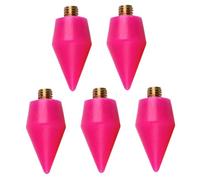 Cabilock 5pcs Nail Refill Pen Dotting Wax Tips for Diamond Art Rhinestone Picker Tools Red Pen Refills for Precise Gem Placement in Nail Art and Craft Painting