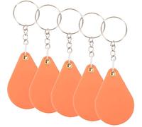 Cabilock 5pcs Portable Folding Magnifying Glass Keychain Handheld Jewelry Magnifier Compact Reading Magnifier for Books Hobbies and Crafts Go Use