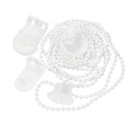 Cabilock 5pcs Roller Shade Mounting Bracket Set Clutch Bead Chain for Roller Blinds Plastic Window Blind Accessories for Home and Office Installation
