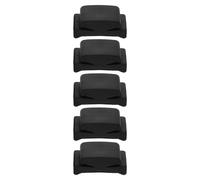 Cabilock 5pcs Rubber Guitar Headstock Pick Holder for Acoustic and Bass Versatile Plectrum Organizer with Secure Grip Portable Design for Practice and Live Performance