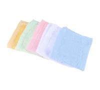 Cabilock 5pcs Square Dish Rags Towel Newborn Handkerchief Bib Infant Washcloth Wipes Luxury washcloths Infant Bibs Bib Baby Cleaning Cloth Absorb Water