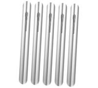 Cabilock 5Pcs Stainless Steel Crumb Sweepers with Clip Handle for Quick Tabletop Crumb Cleaning Kitchen and Restaurant Essential Tool for Servers Bartenders and Dining Tables