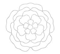 Cabilock 6-inch Metal Floral Arrangement Grid Wire Mesh - Flower Arranging Fixture for Stem Fixation - Floral Arrangement Aid for Ikebana, DIY Flower Art, and Home Decor