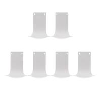 Cabilock 6 Pcs Plastic Water Tray Wall Foam Dispenser Tray Laundry Soap Dispenser Catch Tray Wall Mount Soap Dispenser Soap Catcher Tray Drip Tray Valid White Water Dispenser Soap Holder