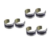 Cabilock 6 pcs Stainless Steel Wine Bottle Thermometer Bracelet with Digital Display Flexible Liquid Thermometer for Kitchen and Bar Portable Reusable Household Temperature Sensor
