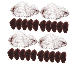 Cabilock 60pcs Hair Nets Invisible Elastic Bun Cover Mesh Hair Net for Women Girl for Ballet Dance and Daily Use